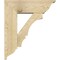 Ekena Millwork Balboa Traditional Rough Sawn Bracket w/ Offset Brace, Douglas Fir, 8"W x 24"D x 28"H BKT0806X24X28BOA01RDF - alternate 3